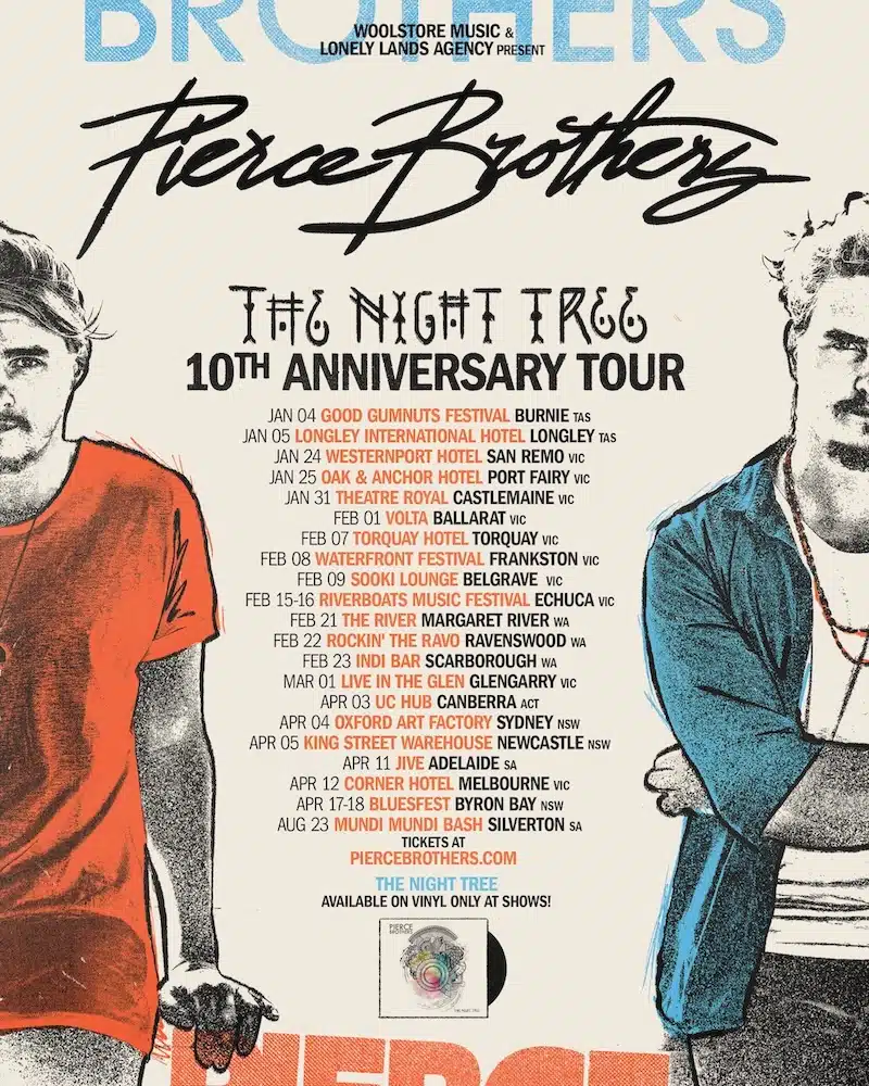 Pierce Brothers tour