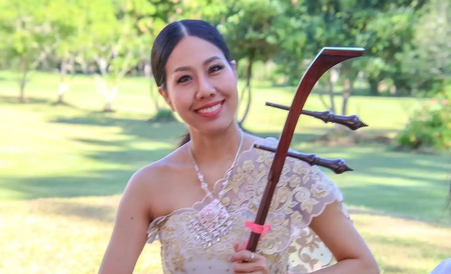 Peranya Visitchantaragoon recently worked providing Thai traditional music for the key theme introduction and series score for HBO'S The White Lotus: Season 3